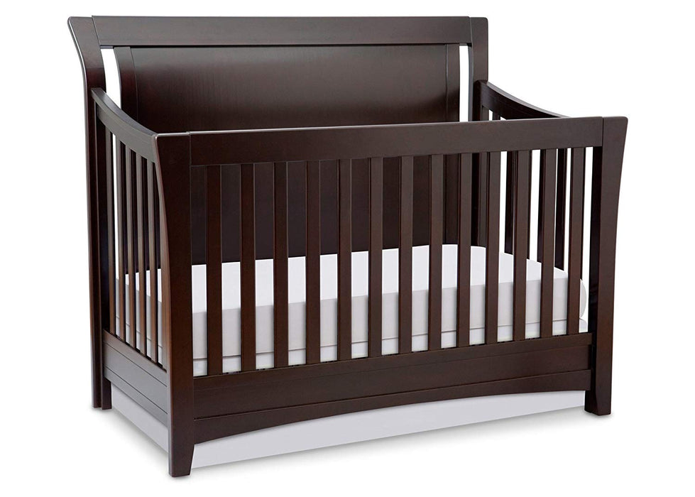 Simmons Kids Adele Lifetime 4-in-1 Crib with Toddler and Daybed Conversion Rails