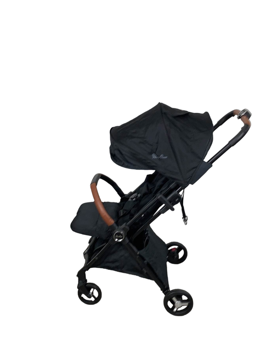 secondhand Silver Cross Jet Compact Stroller, Black, 2022