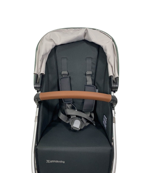 secondhand UPPAbaby VISTA RumbleSeat V2, 2015+, 2021, Emmett (Green Melange)