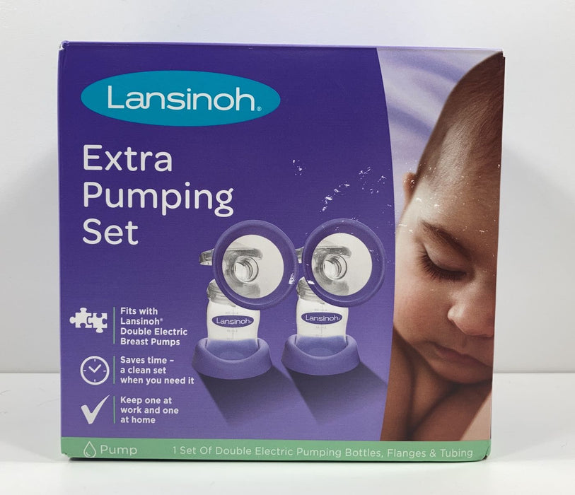 used Lansinoh Extra Pumping Set