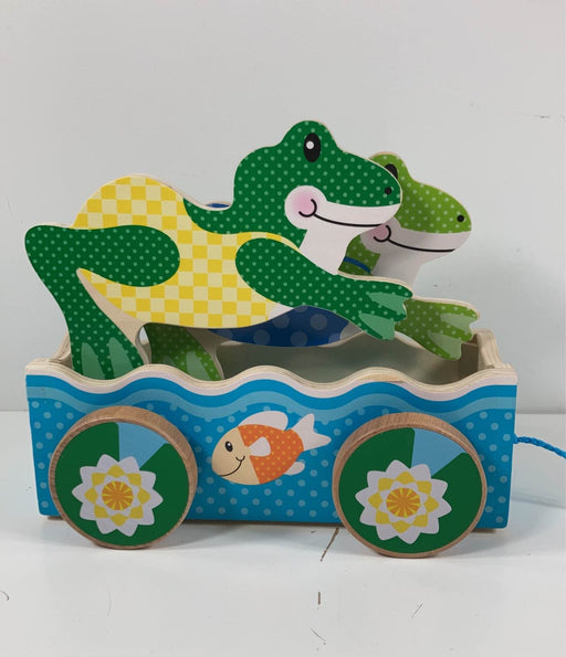 used Melissa & Doug Friendly Frog Pull Toy