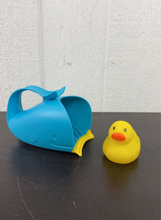 used Skip Hop Bath Rinse Cup And Rubber Ducky