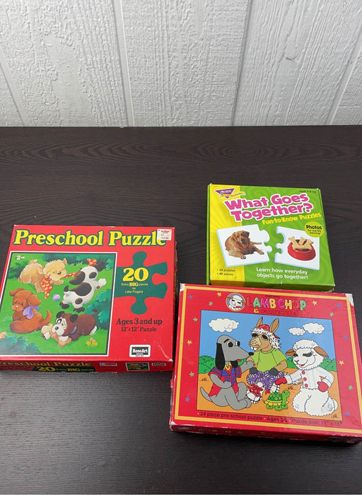 used BUNDLE Jigsaw Puzzles