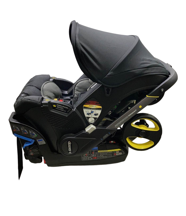 secondhand Doona Infant Car Seat & Stroller Combo, 2022, Nitro Black