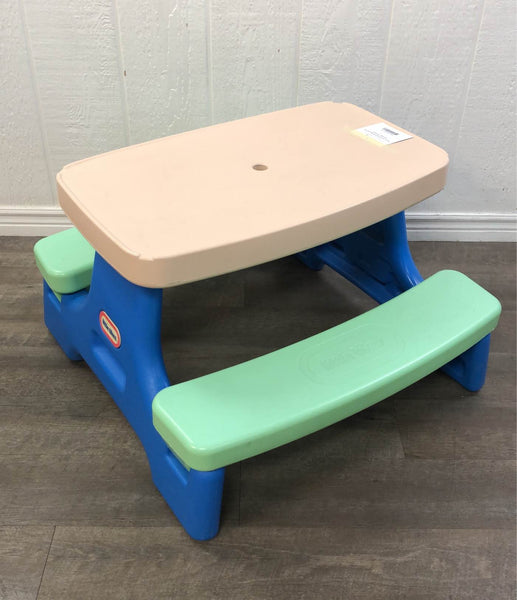 Amazon Fisher Price Round Picnic Table Plastic Nursery Play School