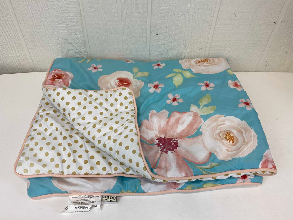 secondhand Sweet Jojo Designs 4 Piece Crib Bedding Set