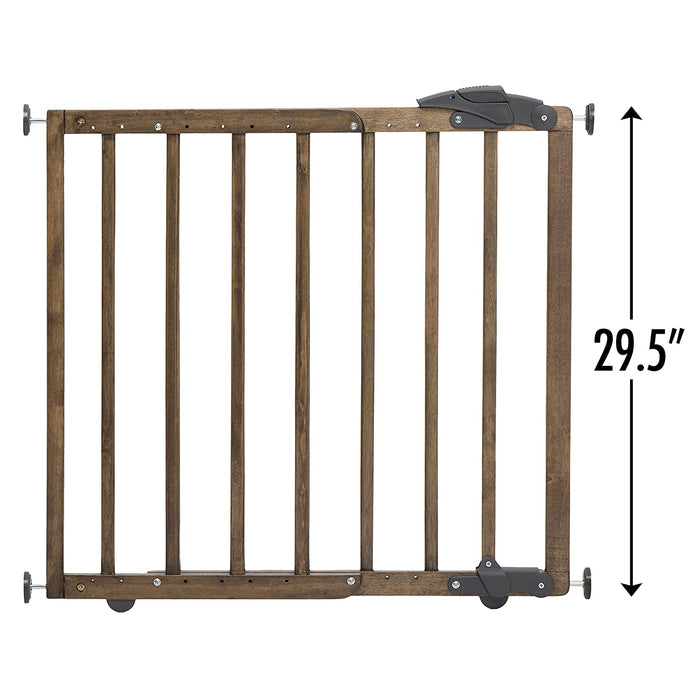 Dreambaby Nottingham Wooden Walk Through Gro-Gate, Cherry