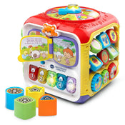 used VTech Sort And Discover Activity Cube