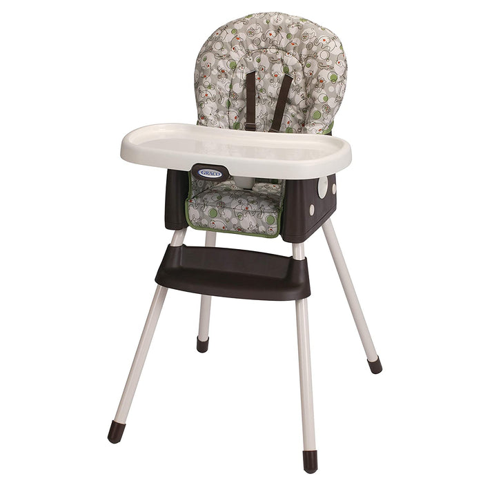 Graco SimpleSwitch 2-in-1 Convertible High Chair, Zuba