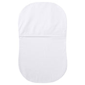 used Halo BassiNest Sleeper Fitted Sheet, gray pin dot