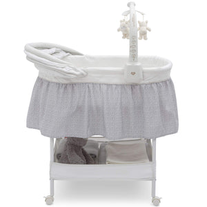 Delta children shop deluxe gliding bassinet