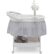 used Delta Children Deluxe Gliding Bassinet, Minnie Mouse