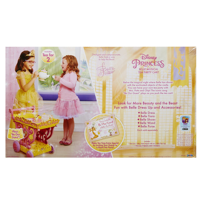 used Disney Princess Belle Musical Tea Party Cart