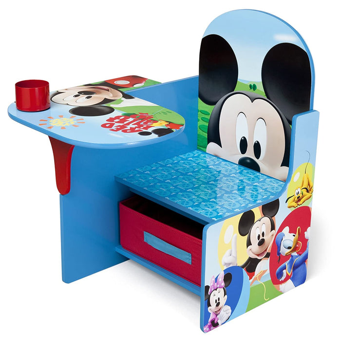 Delta Children Chair Desk with Storage Bin, Mickey Mouse