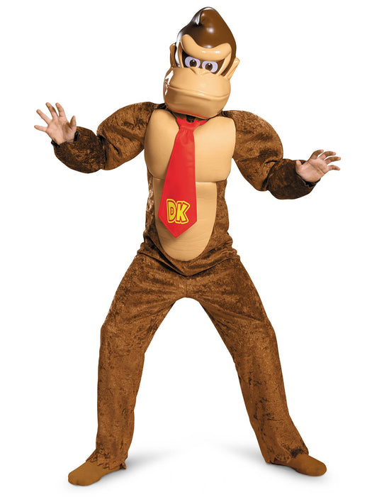 Disguise Deluxe Donkey Kong Costume, Medium (7-8)