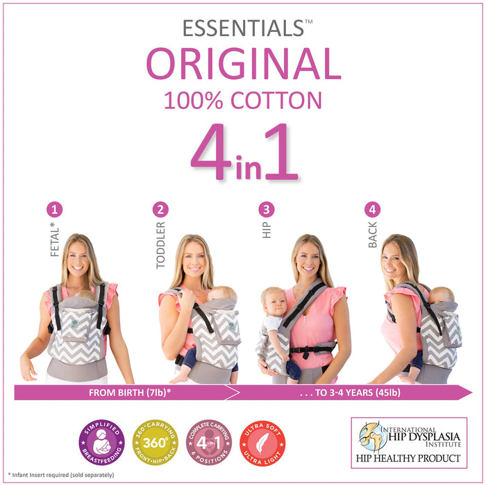 Lillebaby Essentials Original 4 In 1 Baby Carrier