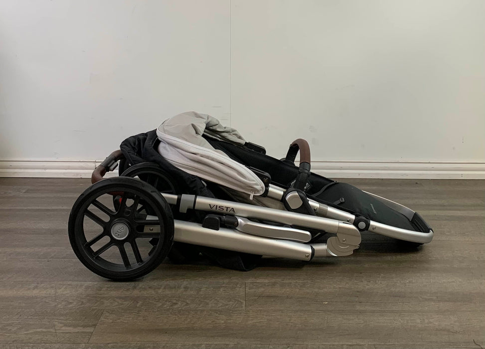 secondhand UPPAbaby VISTA V2 Stroller, 2019, Bryce (White Marl)