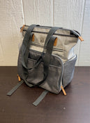 used Bananafish Melanie Backpack Diaper Bag, Grey