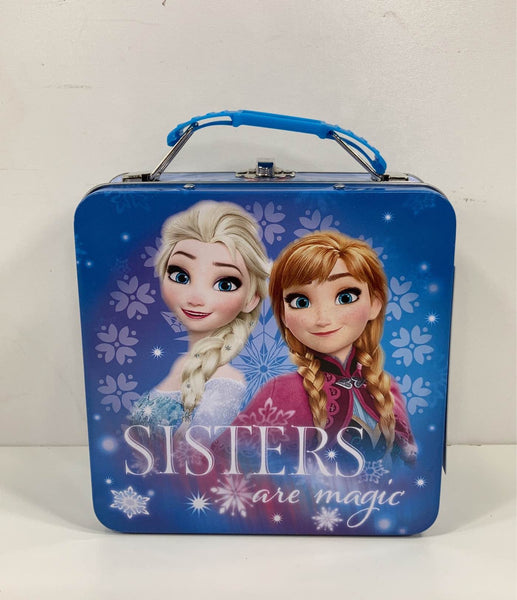 Disney Frozen Anna and Elsa Tin Lunch Box