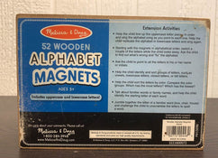 secondhand Melissa & Doug Alphabet Magnets