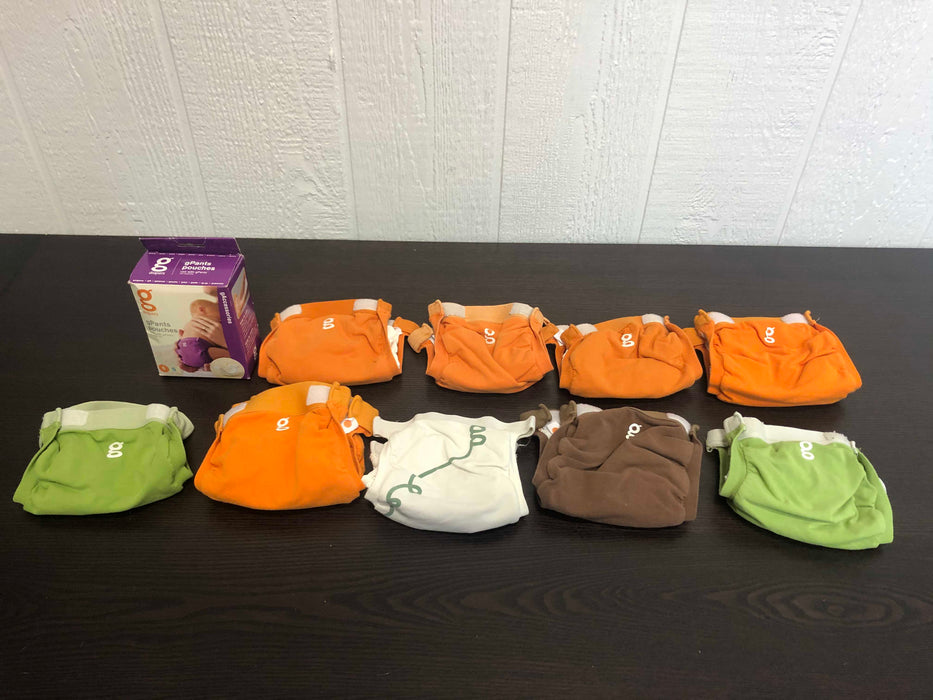 used gDiapers Cloth Diapers, Small, With Pouches