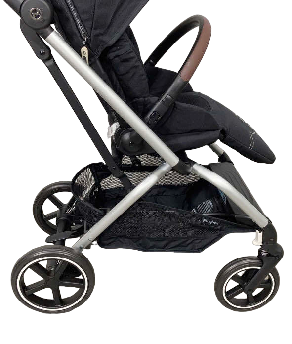 used Cybex Eezy S Twist2 Stroller, 2022, Moon Black