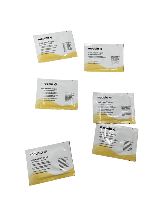 used Medela Quick Clean Wipes