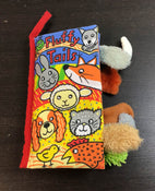 used Jellycat Soft Book, Fluffy Tails