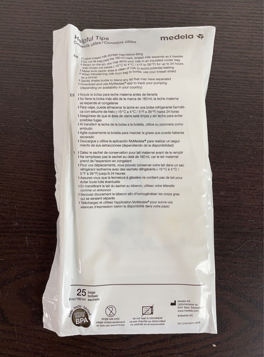 Shop Medela Milk Storage Bags, (75 count) at GoodBuy Gear