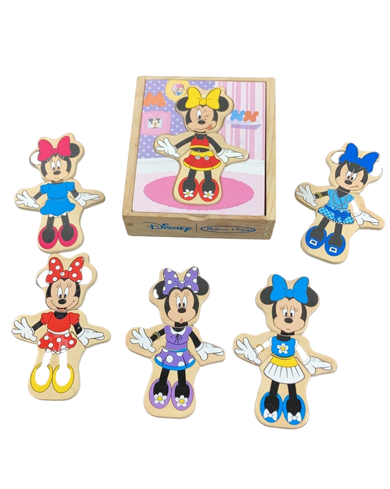 used Melissa & Doug Magnetic Dress-Up Set, Disney Minnie