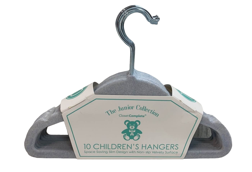 used Closet Complete Childrens Hangers, 10 Pack