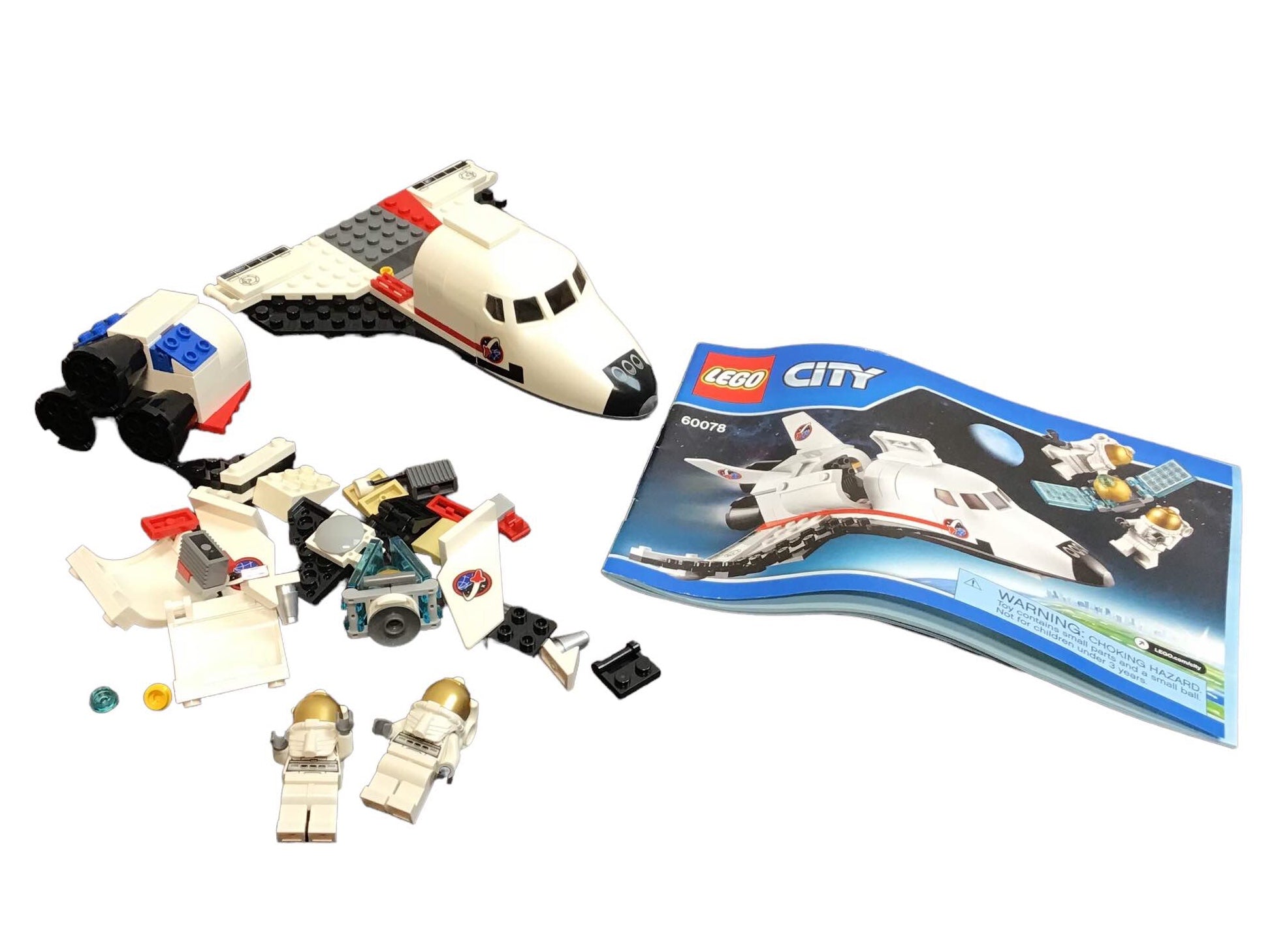 Lego Space Shuttle Lego City 60078 1x Lego Teile Set City