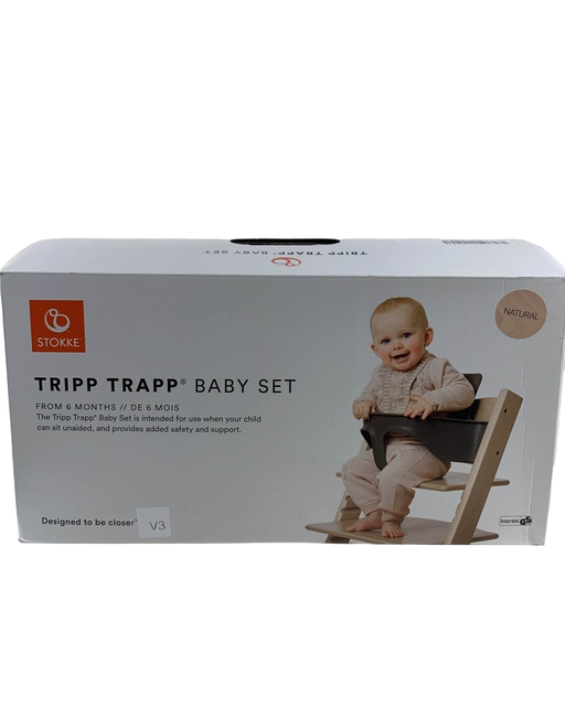 used Stokke Tripp Trapp Baby Set, Walnut