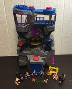 used Fisher Price Imaginext DC Super Friends Bat Cave Bundle