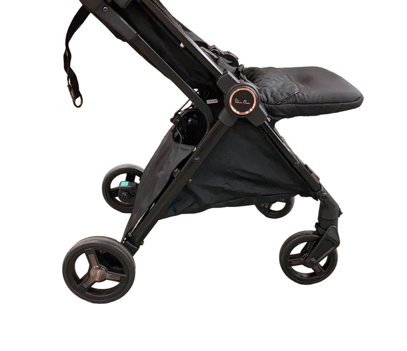 used Silver Cross Jet Compact Stroller, Black, 2022