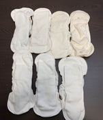 used BUNDLE GroVia Cotton Soaker Pad Inserts, -Organic