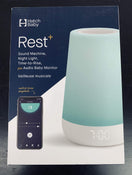 used Hatch Baby Rest+ Sound Machine with Audio Baby Monitor