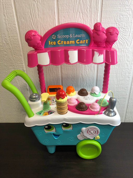 used Leap Frog Scoop and Learn Ice Cream Cart