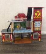 secondhand KidKraft Deluxe Fire Rescue Set