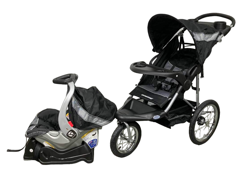 expedition jogging stroller travel system Baby Trend Expedition Jogger Travel System with EZ Flex-Loc 30 Infant