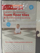 secondhand Skip Hop Interlocking Foam Floor Tiles Playspot, Grey Cream