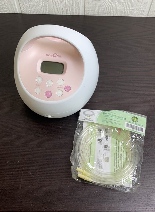 used Spectra Baby S2 Plus Electric Breast Pump, With replacement tubing