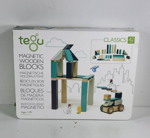 used Tegu Magnetic Wood Blocks