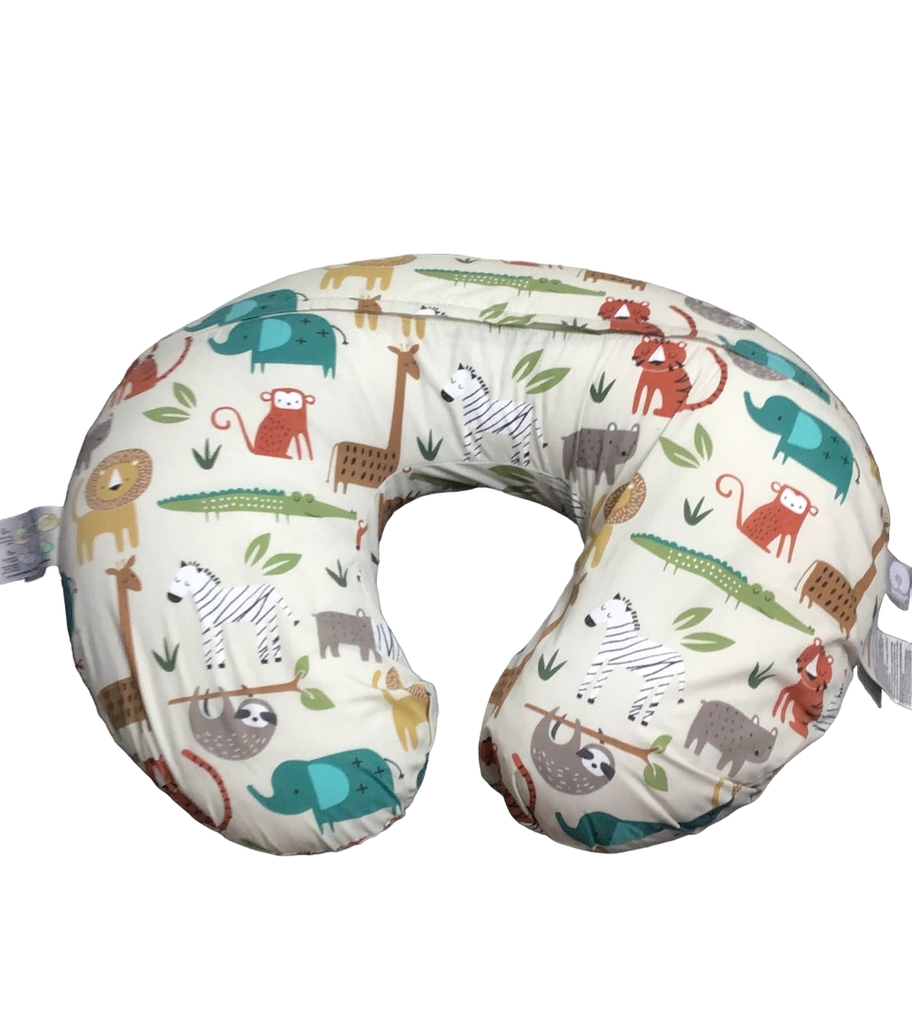 Boppy Nursing and Infant Support Pillow, Neutral Jungle