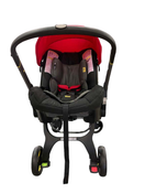 used Doona Infant Car Seat & Stroller Combo, 2023, Flame Red