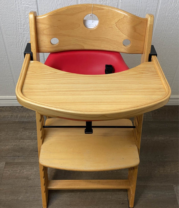 used Keekaroo Height Right High Chair With Infant Insert And Tray