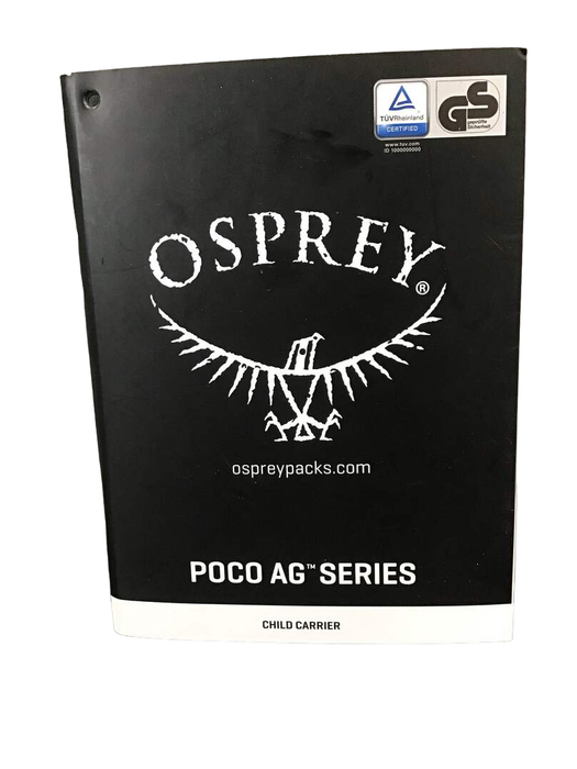 secondhand Osprey Poco AG Plus Child Carrier