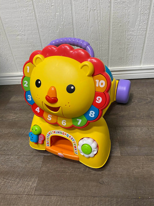 secondhand Fisher Price 3-in-1 Sit, Stride, and Ride Lion Toy