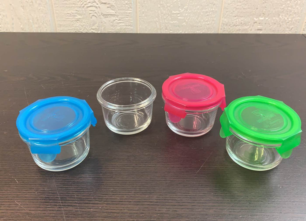 Wean Green Glass Food Storage Containers