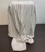 secondhand Solly Baby Wrap, Natural Grey Stripe